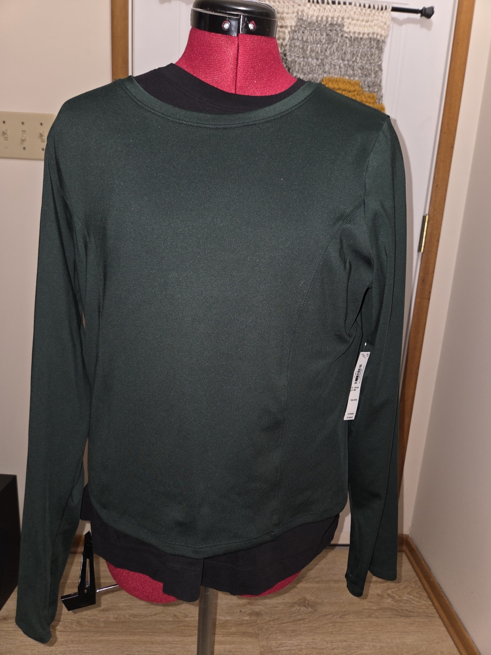 Victoria's Secret Women's Dark Green Crewneck Sweater